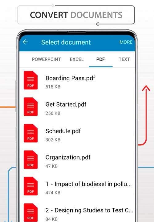 All Files Converter - PDF, DOC, JPG, GIF, MP3, AVI screenshot 4