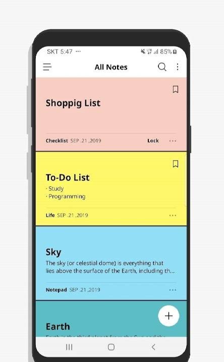 StickyNote - Notepad, Notes screenshot 1