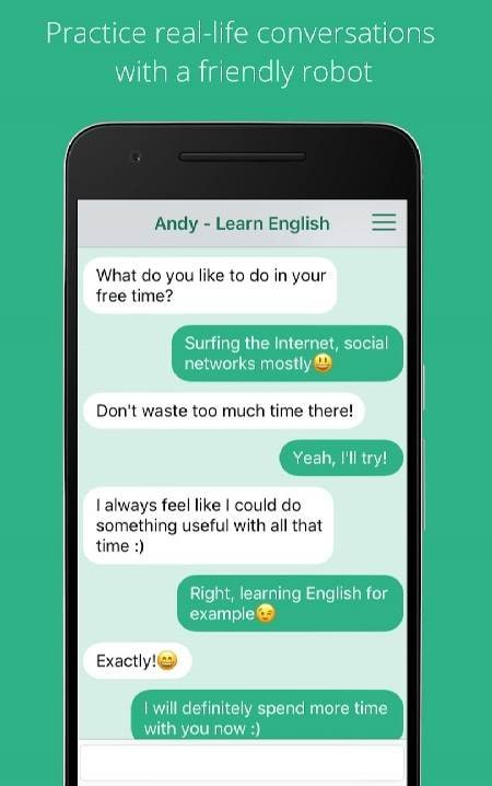 Andy - English Speaking Bot screenshot 4