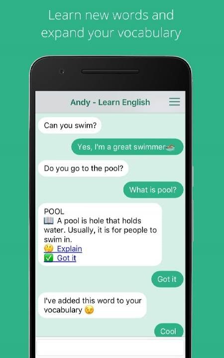 Andy - English Speaking Bot screenshot 3
