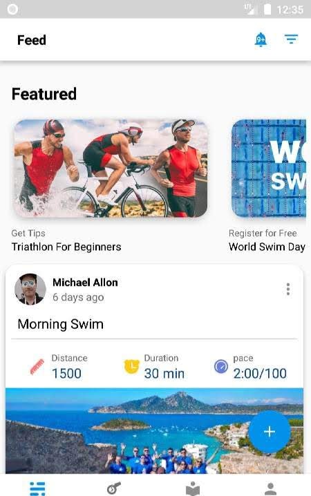 MySwimPro screenshot 2