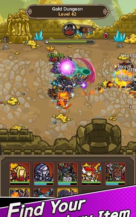Idle Kingdom Raiders gameplay screenshot 4