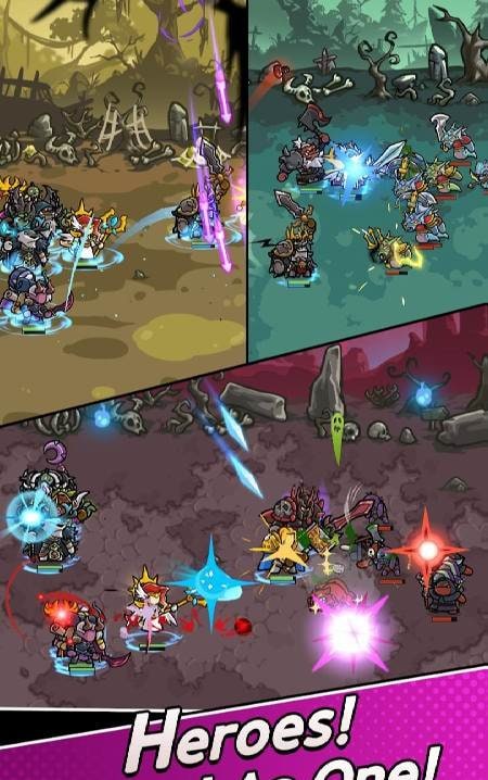 Idle Kingdom Raiders gameplay screenshot 1