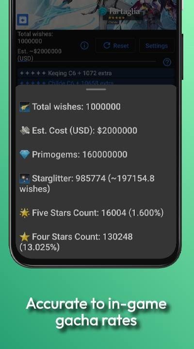 Wish Simulator for Genshin Screenshot 4