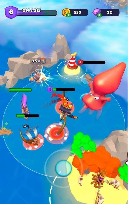 Pirate Life - Boss of the Sea gameplay screenshot 3
