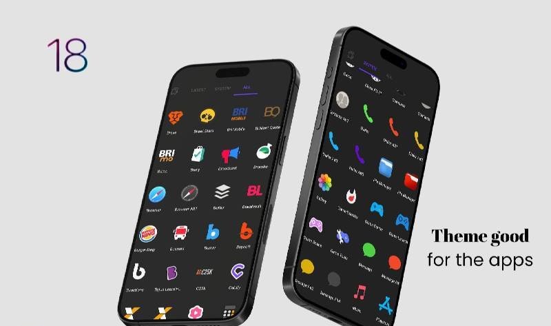 IOS 18 Glyphs Icons screenshot 3