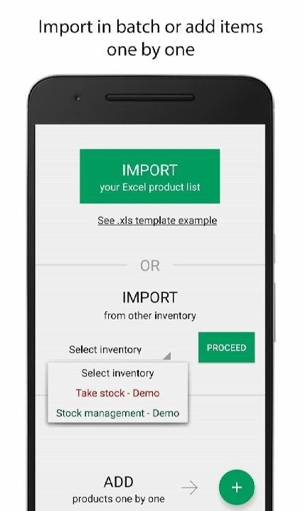 Mobile Inventory screenshot 1
