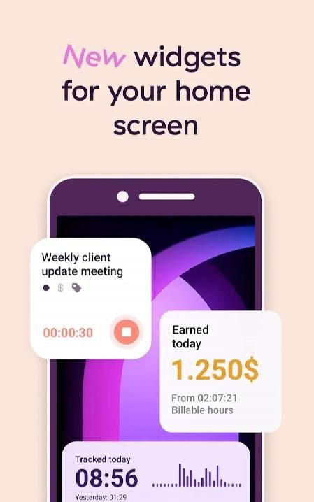 Toggl Track - Time Tracking screenshot 1