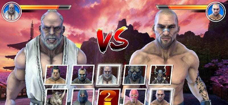 Kung Fu Karate Fighter Games gameplay screenshot 2