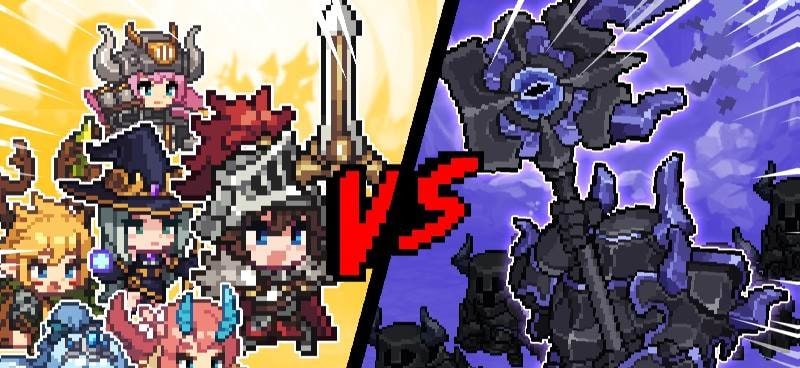 Unknown Knights: Pixel RPG gameplay screenshot 3