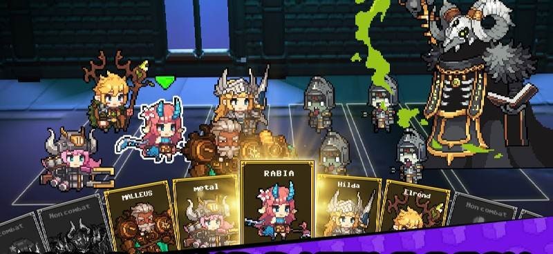 Unknown Knights: Pixel RPG gameplay screenshot 4