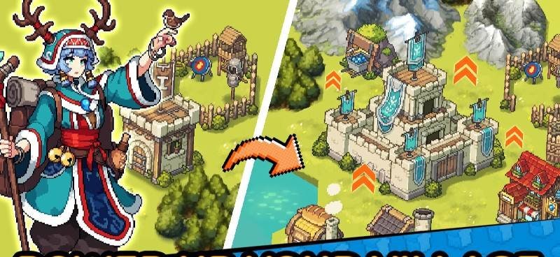 Unknown Knights: Pixel RPG gameplay screenshot 1