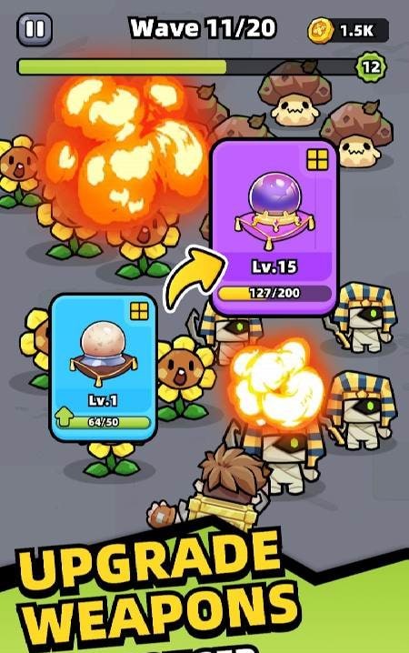 Weapon Master: Backpack Battle screenshot 4