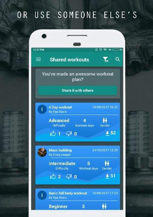 My Workout Plan Screenshot 2
