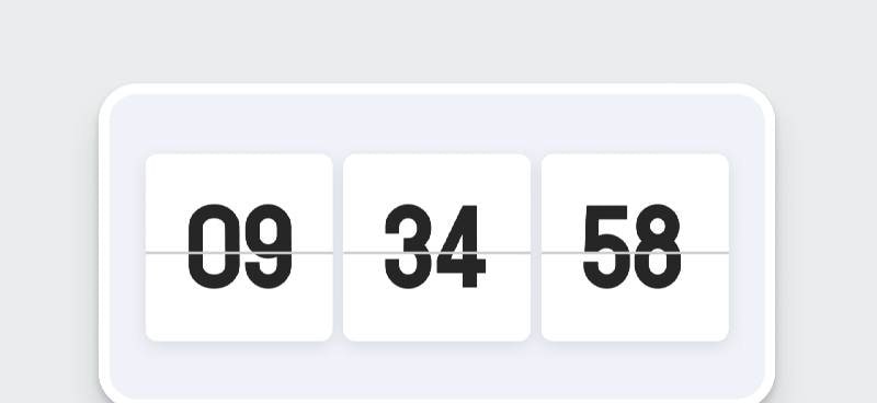 Fliqlo - flip clock, zen clock screenshot 2