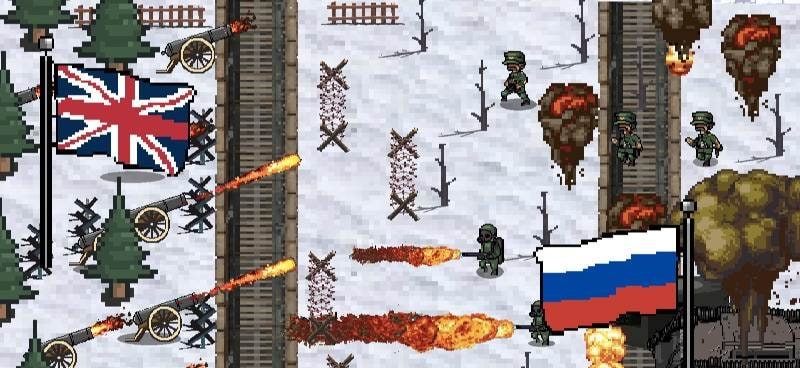 World War Battle 1917 Pixel screenshot 1