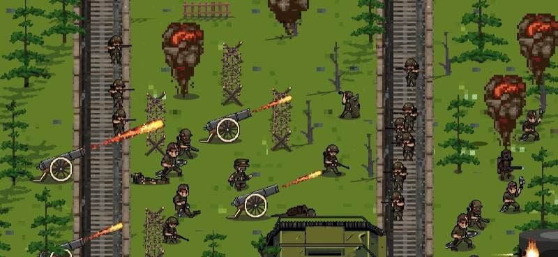 World War Battle 1917 Pixel screenshot 3