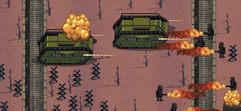 World War Battle 1917 Pixel screenshot 2