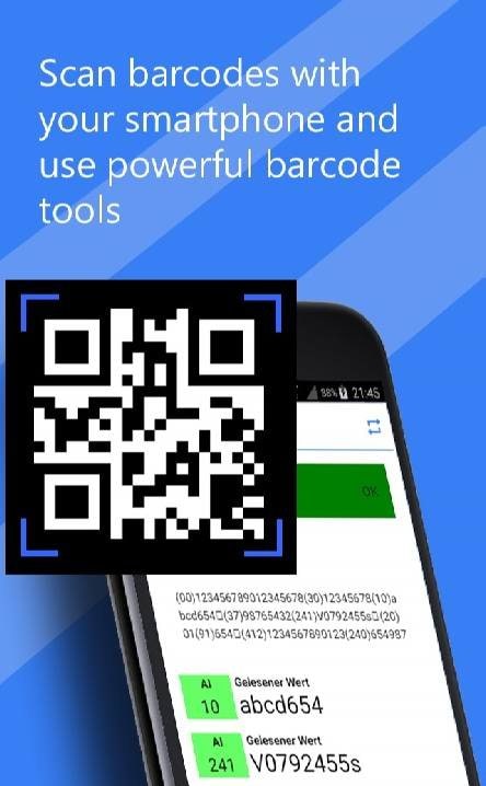 barValid- GS1 Barcode Scanner screenshot 1