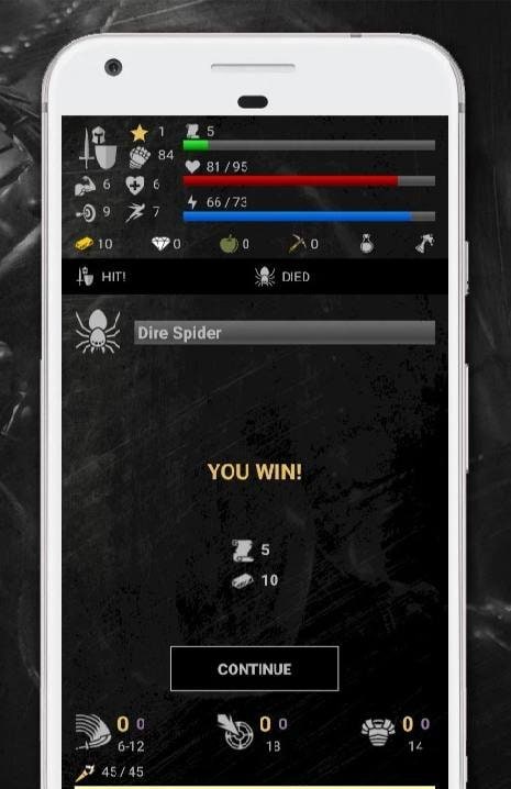 Frenetic Dungeon: RPG gameplay screenshot 3