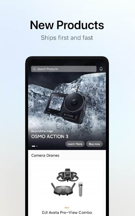 DJI Store - Try Virtual Flight screenshot 2