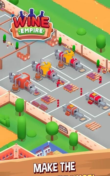 Wine Factory Idle Tycoon Game screenshot 3
