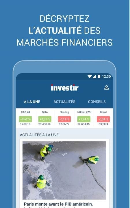 Investir, bourse et finance screenshot 1