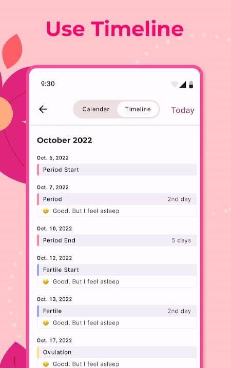 Period Tracker & Period Calendar screenshot 4