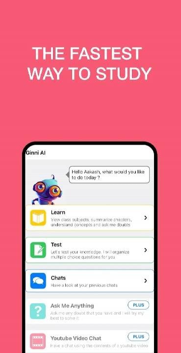 Ginni AI Tutor screenshot 1