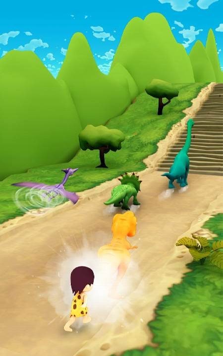 Dinosaur Shifting Run gameplay screenshot 1