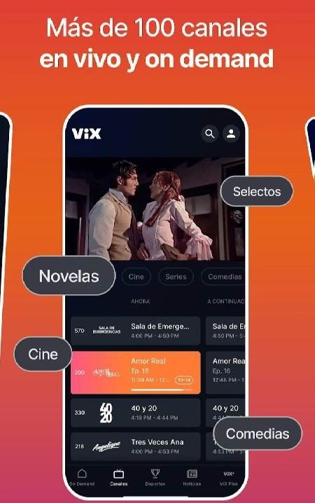 ViX: TV, Deportes y Noticias screenshot 2