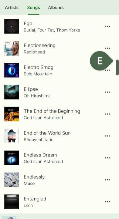 Auxio - A simple, rational music player screenshot 3