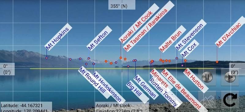 Peakview - peak identification screenshot 1