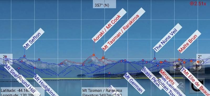 Peakview - peak identification screenshot 3