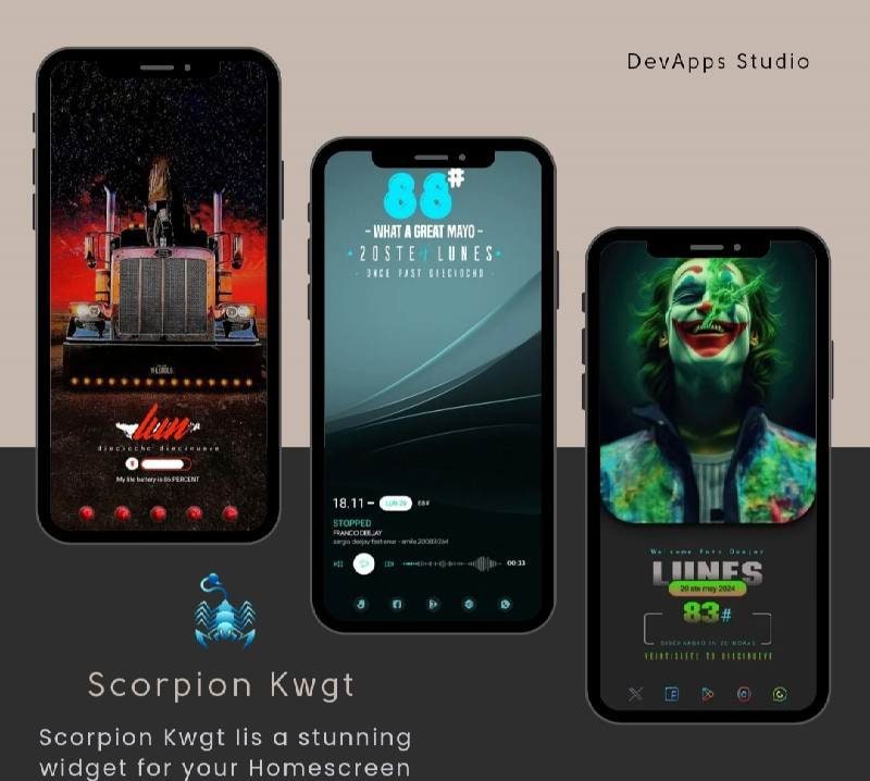 Scorpion Kwgt screenshot 4