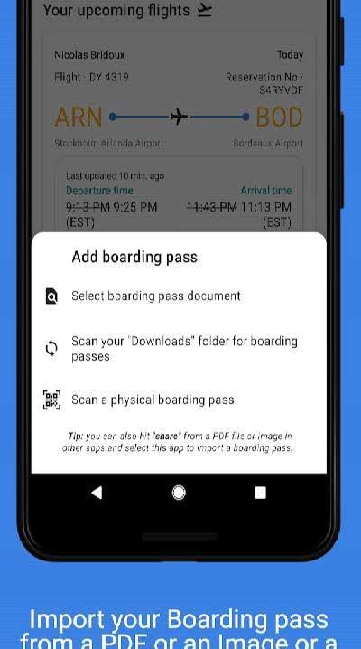 Boarding Pass Wallet : Flight Manager screenshot 3