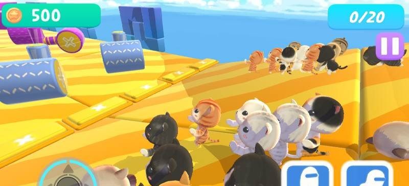 Catfall Guys: Online Royale screenshot 4