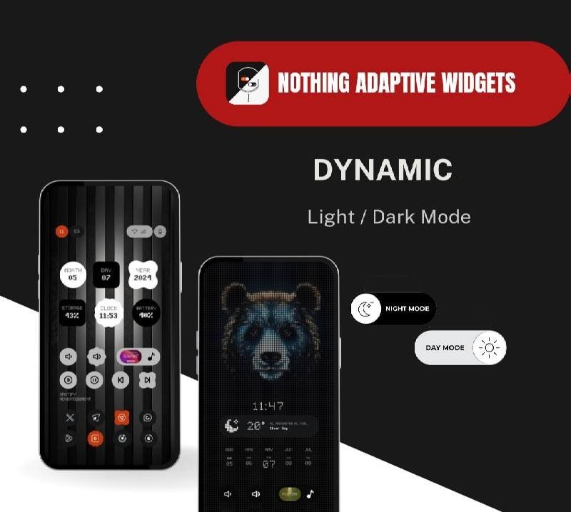 Nothing Adaptive widgets screenshot 1