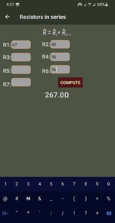 Fisika - Physics Calculator screenshot 3