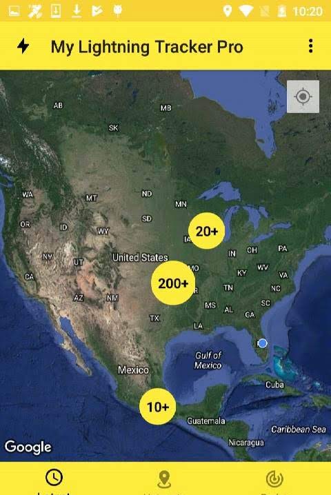 My Lightning Tracker Pro - Live Thunderstorm Map screenshot 4