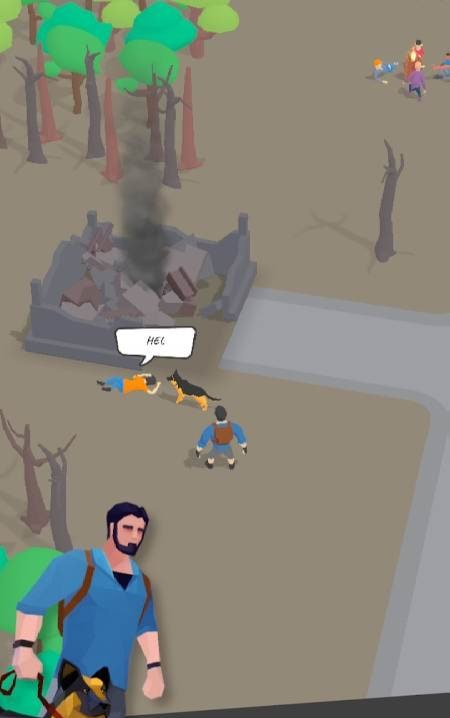 Survival after War. RPG idle screenshot 2