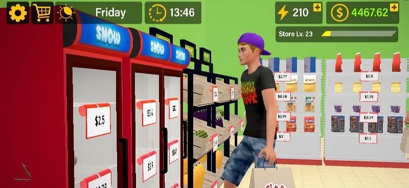 Supermarket Simulator Mobile screenshot 1