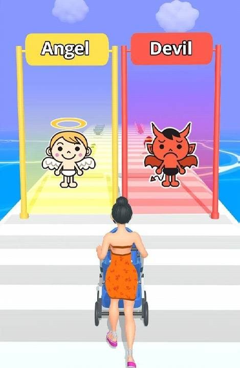 Mama's Run: Bad or Good Mom screenshot 1