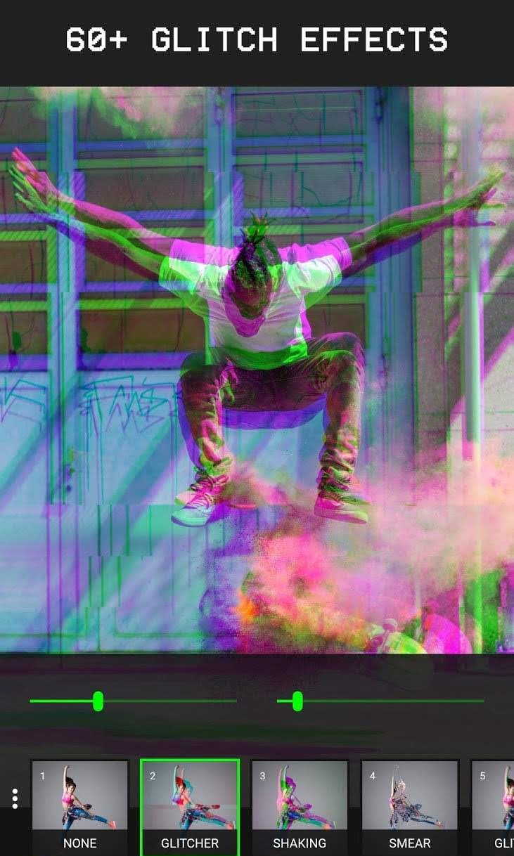 Glitcho - Glitch Video & Photo Editor screenshot 2