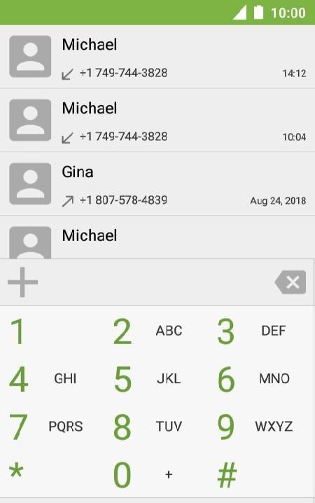 Emerald Dialer screenshot 1