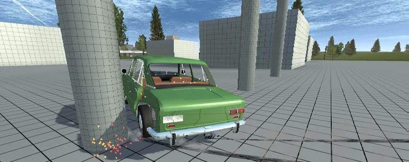 Simple Car Crash Physics Sim image 1