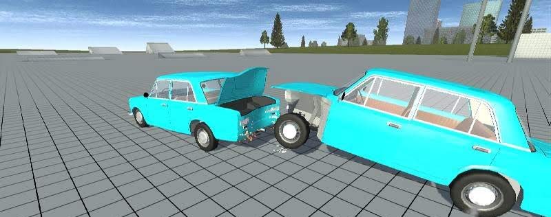 Simple Car Crash Physics Sim image 4