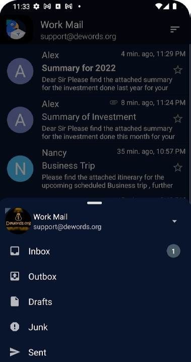 Bird Mail Pro - Email App screenshot 2
