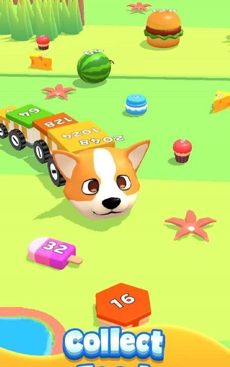Animal 2048 Merge Number World Screenshot 1