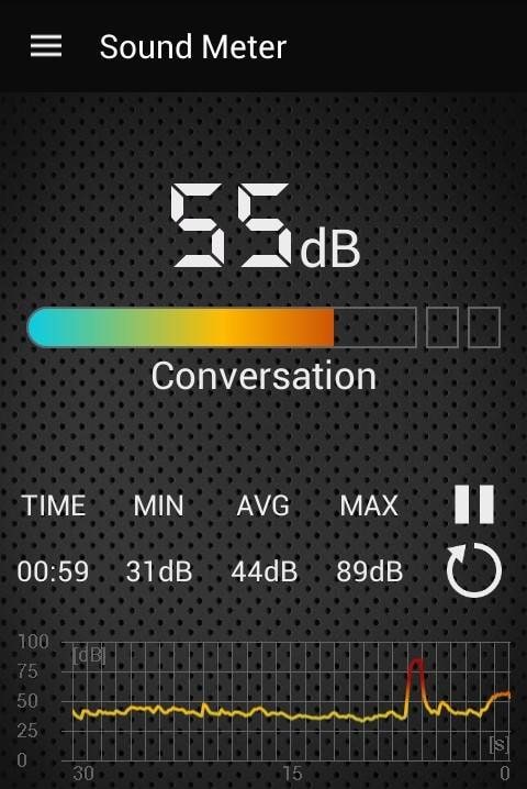 Sound Meter screenshot 2